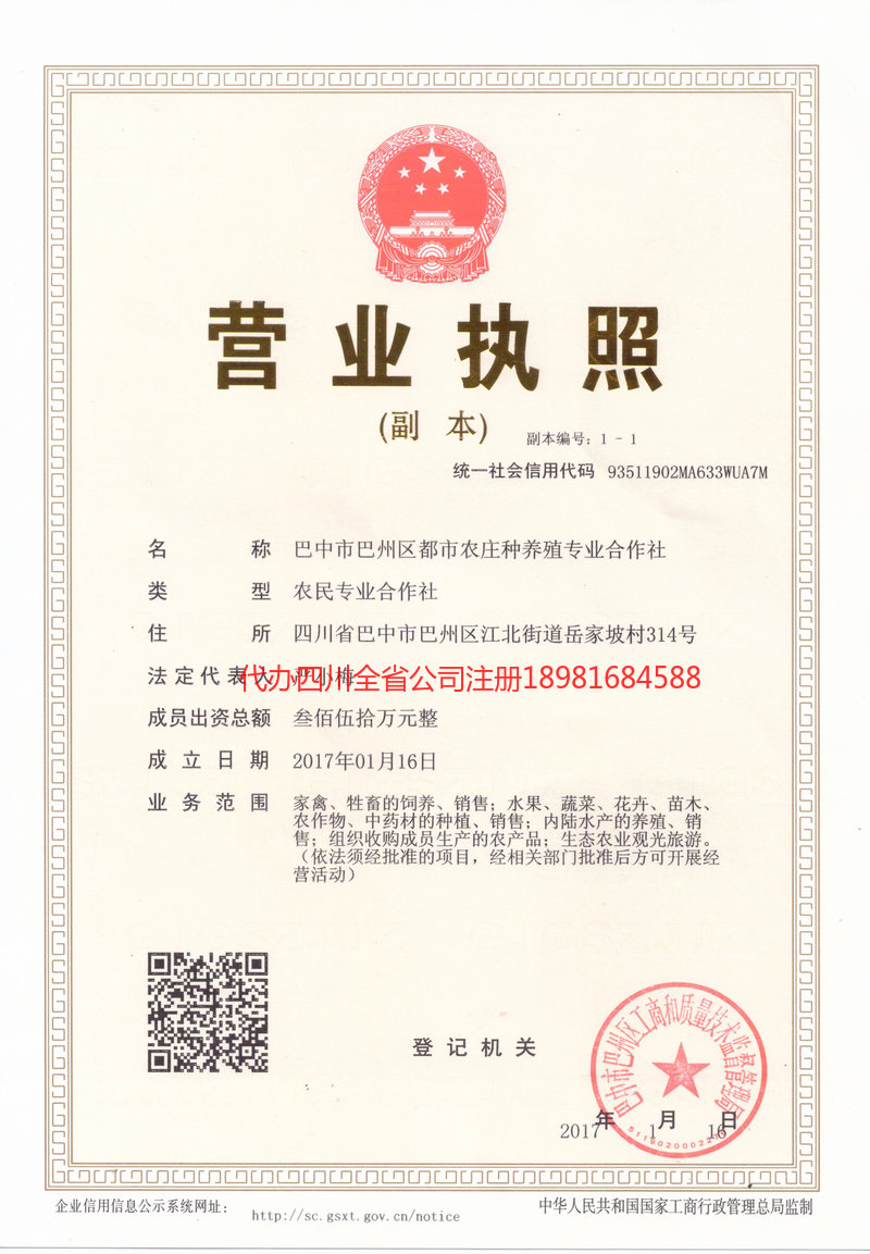 吉林市吉林市都市农庄种养殖专业合作社